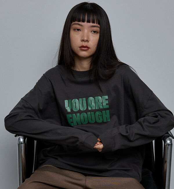 NOMINE「【ユニセックス】オーバーシルエット ロゴ ロンT」|Tシャツ・カットソー|