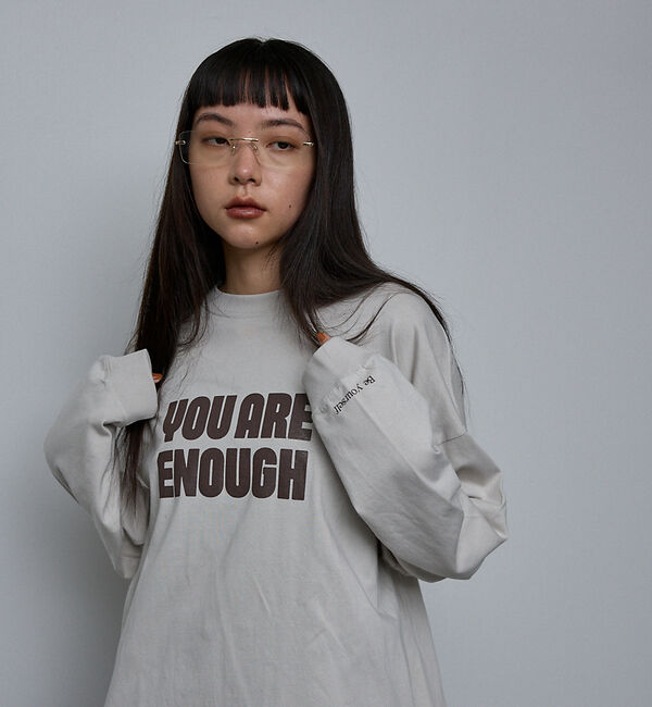 NOMINE「【ユニセックス】オーバーシルエット ロゴ ロンT」|Tシャツ・カットソー|