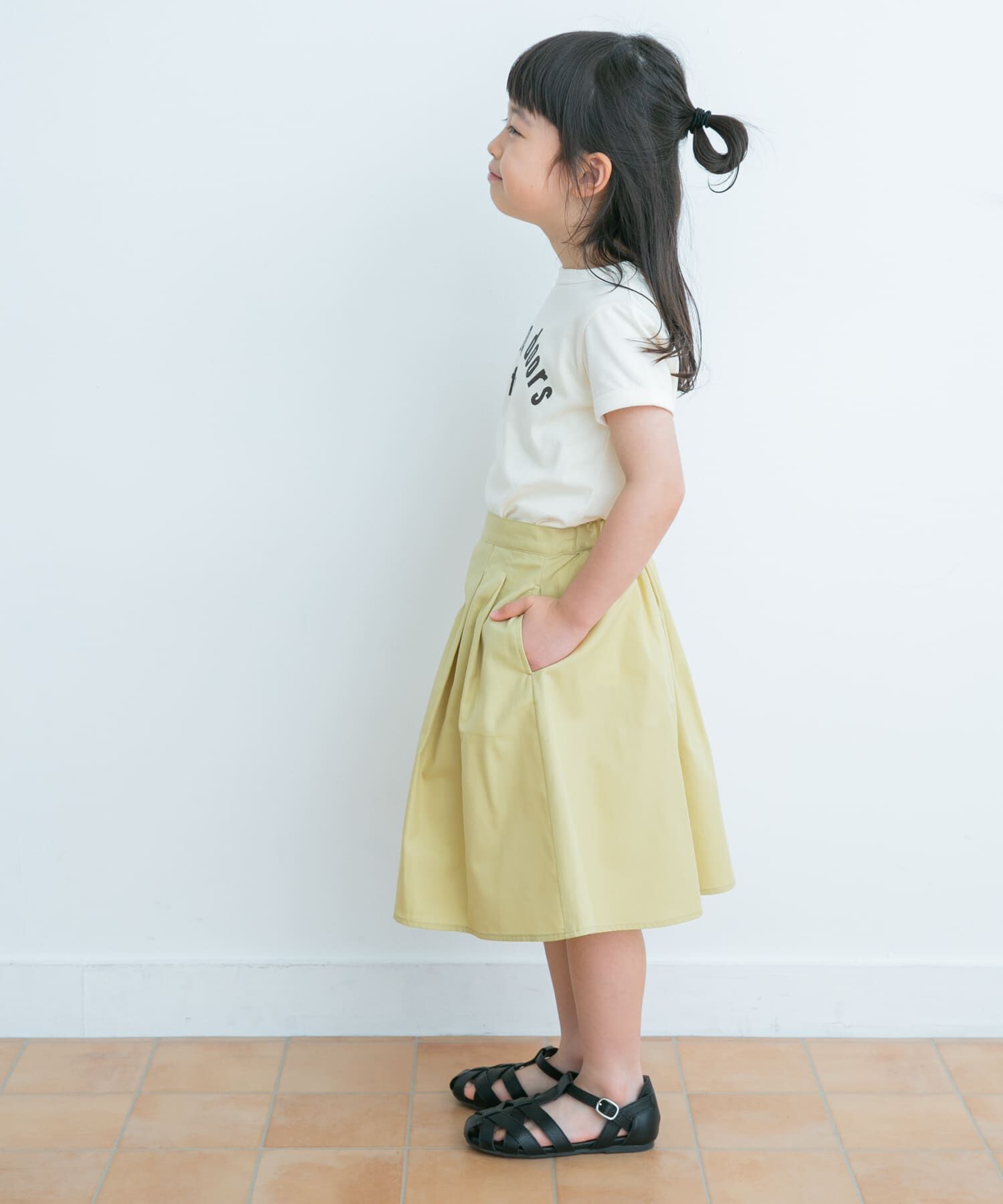 URBAN RESEARCH DOORS「『親子リンク』ウエストタックフレアスカート(KIDS)」|その他|