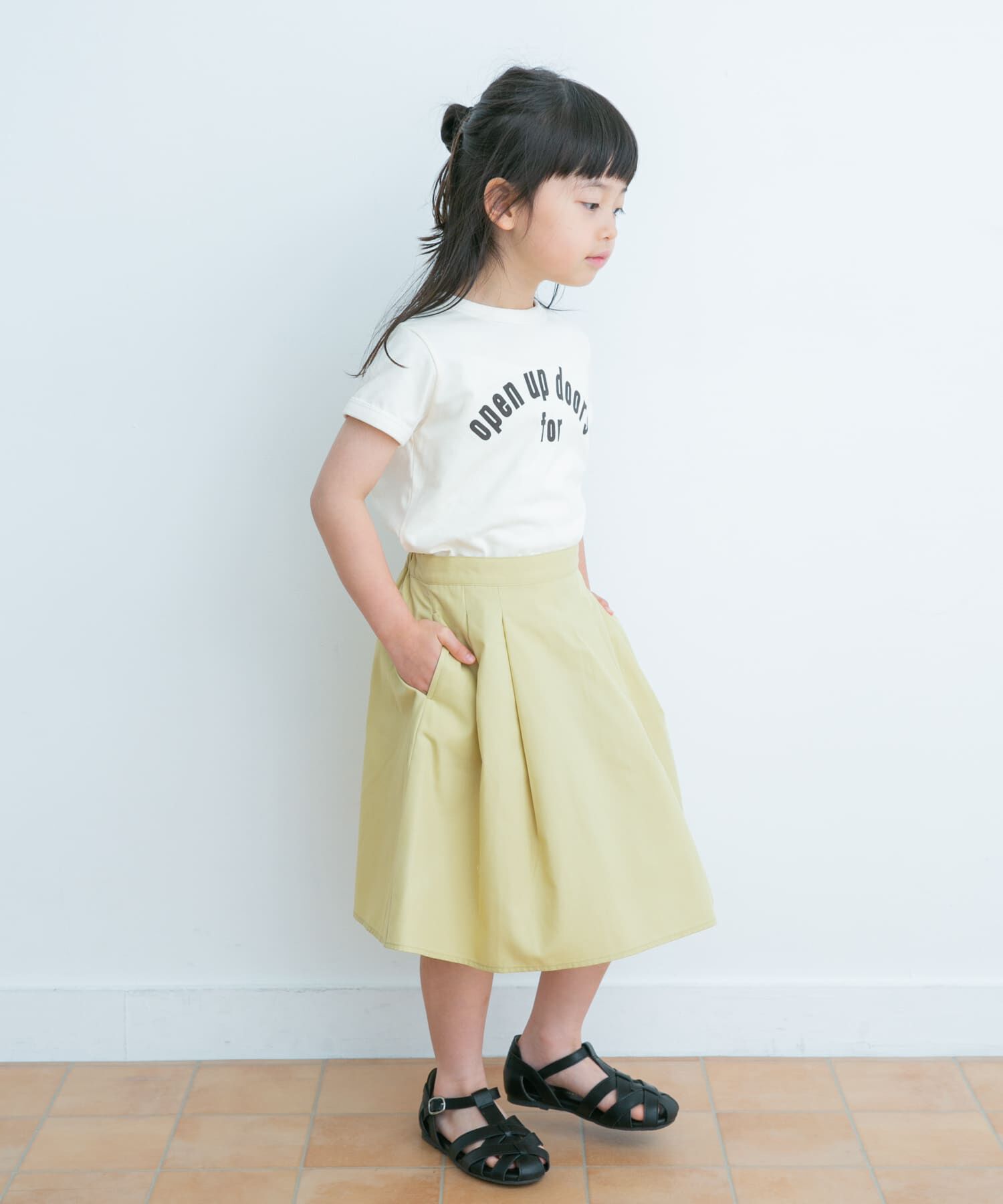 URBAN RESEARCH DOORS「『親子リンク』ウエストタックフレアスカート(KIDS)」|その他|