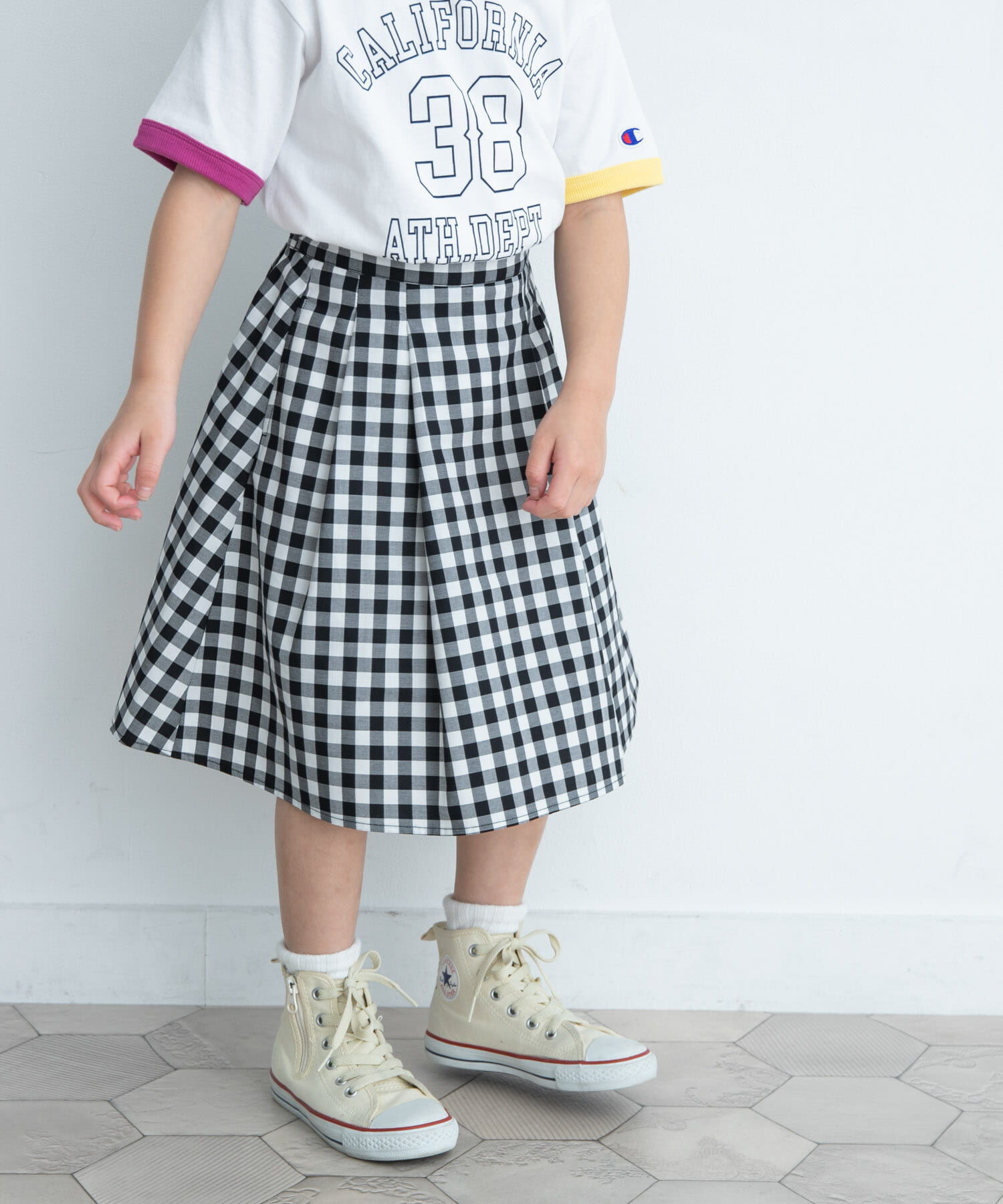 URBAN RESEARCH DOORS「『親子リンク』ウエストタックフレアスカート(KIDS)」|その他|