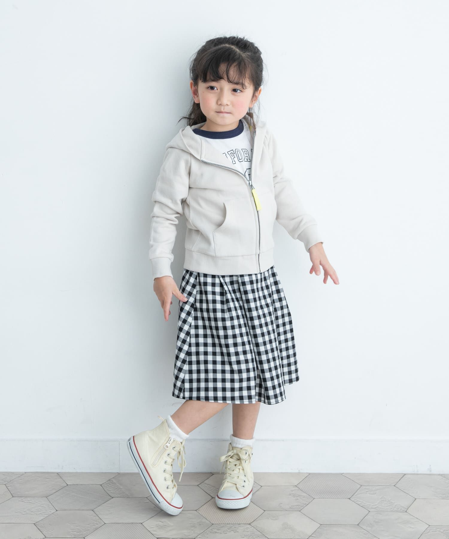 URBAN RESEARCH DOORS「『親子リンク』ウエストタックフレアスカート(KIDS)」|その他|