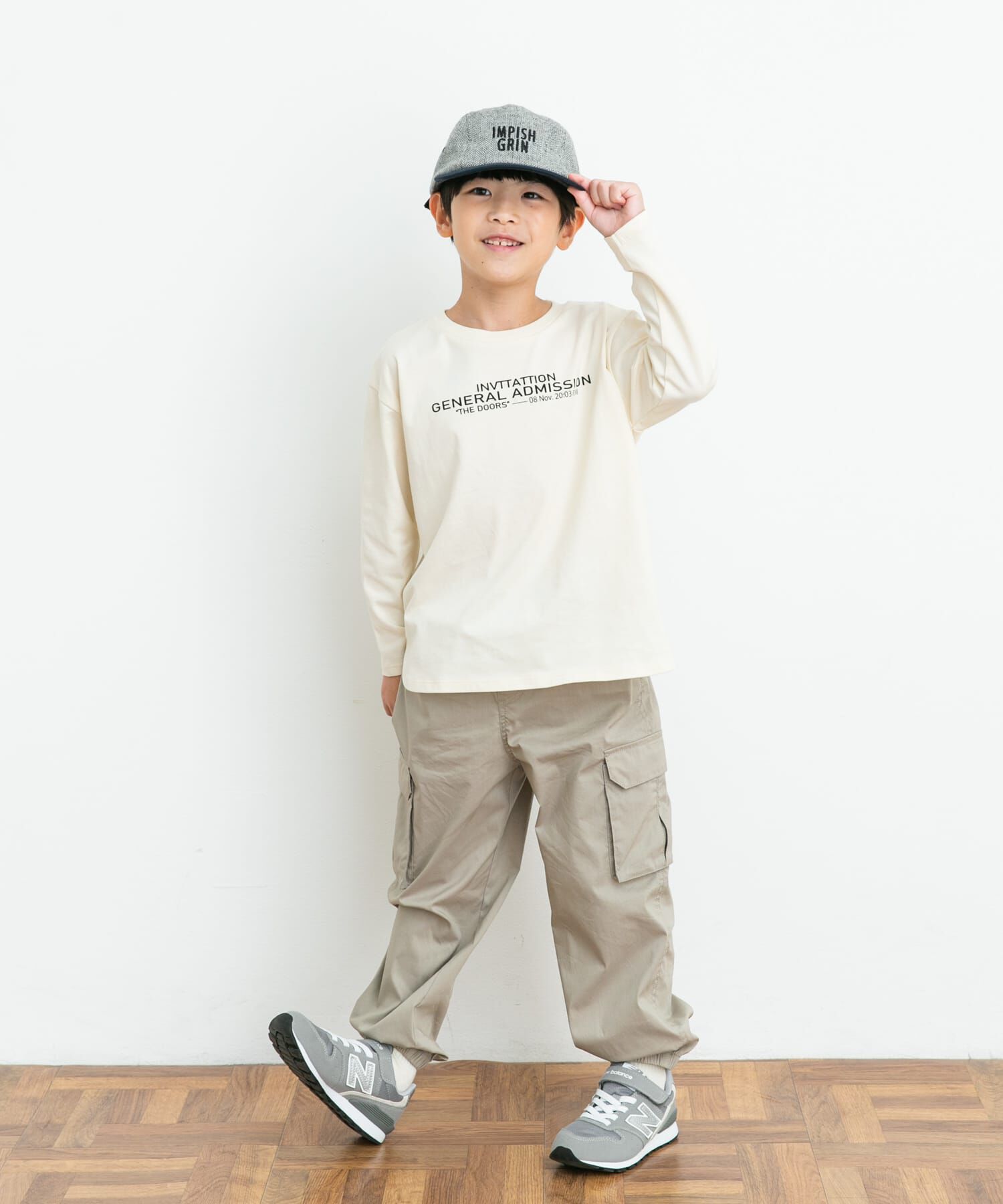 URBAN RESEARCH DOORS「コットンクルーネックロンTシャツ(KIDS)」|その他|