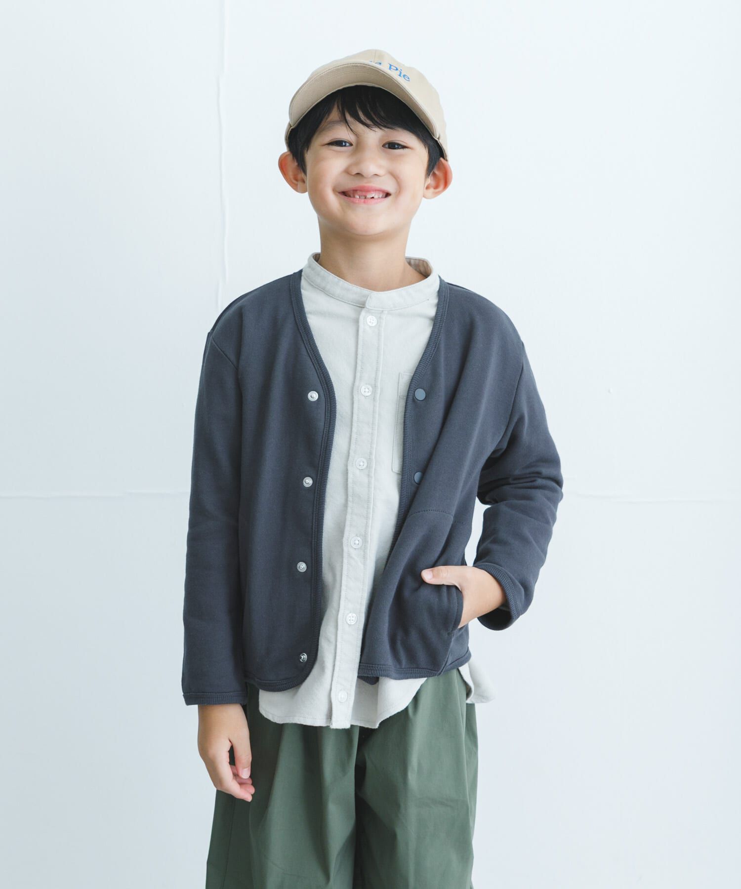 URBAN RESEARCH DOORS「裏毛Vネックカーディガン(KIDS)」|その他|