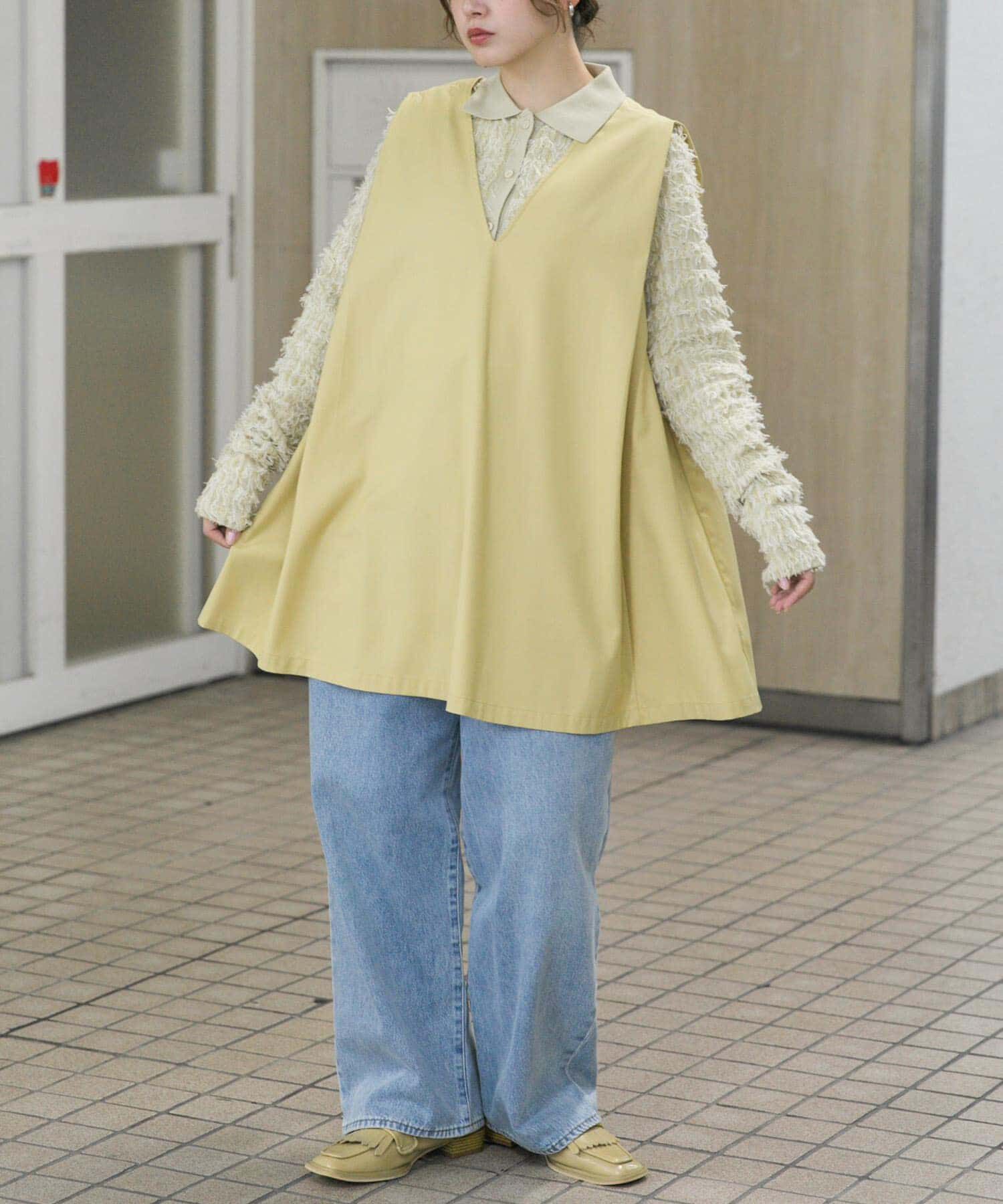  「ショルダータックミニワンピース」|ワンピース|