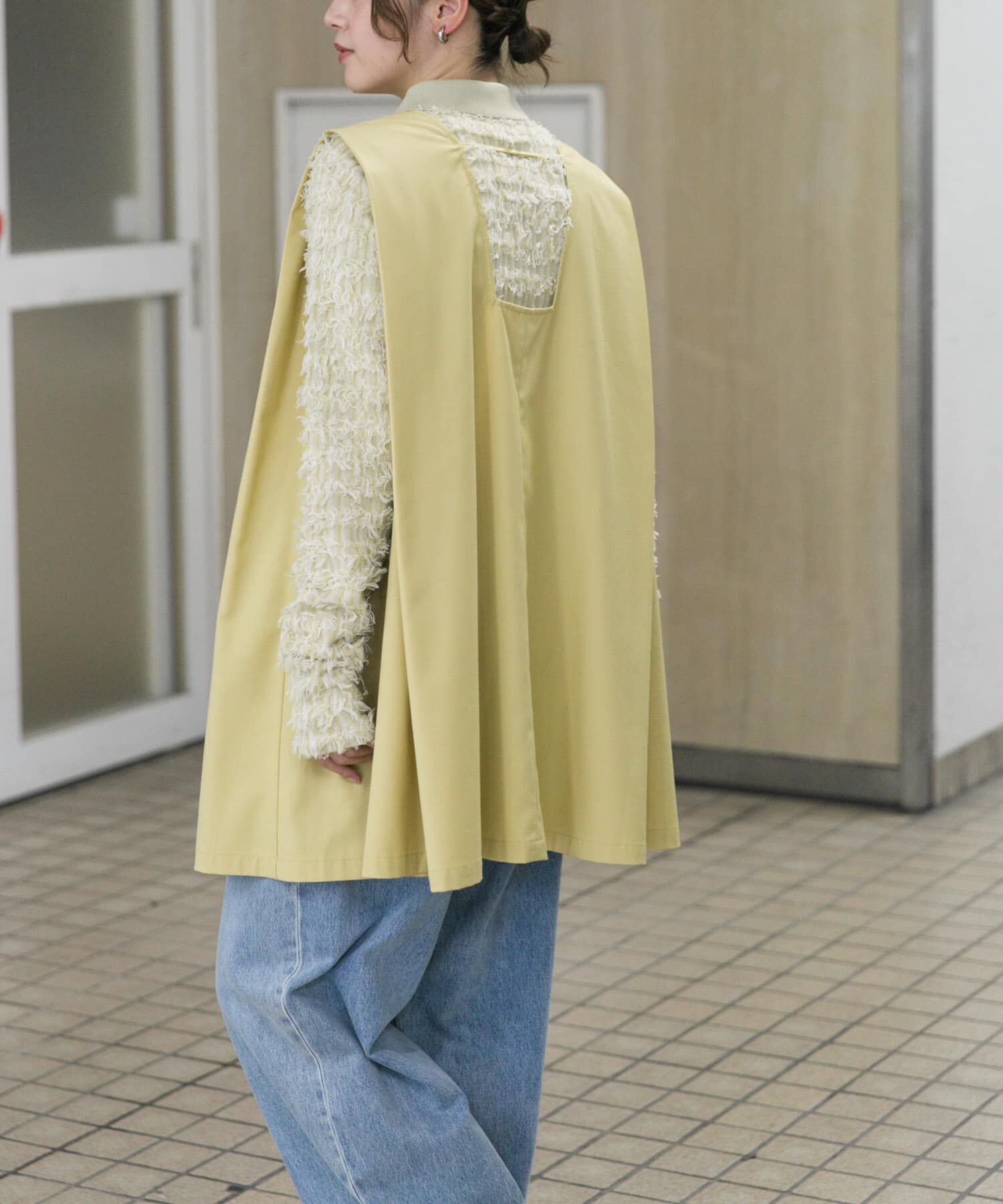  「ショルダータックミニワンピース」|ワンピース|