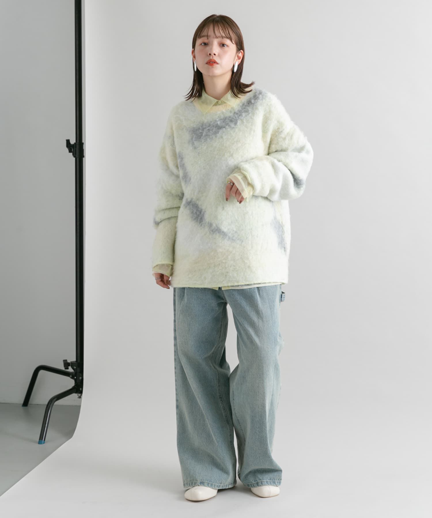  「ギャラクシーシャギーニット」|ニット・セーター|