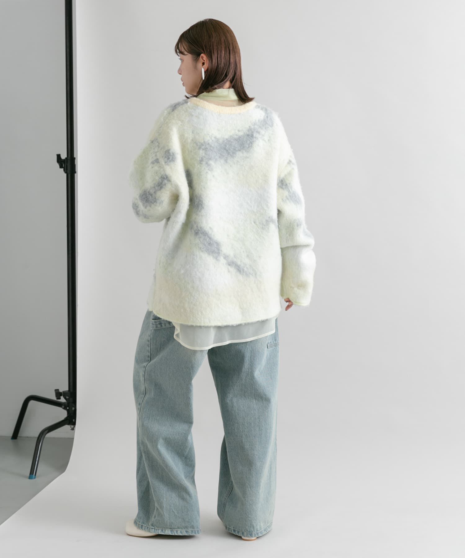  「ギャラクシーシャギーニット」|ニット・セーター|