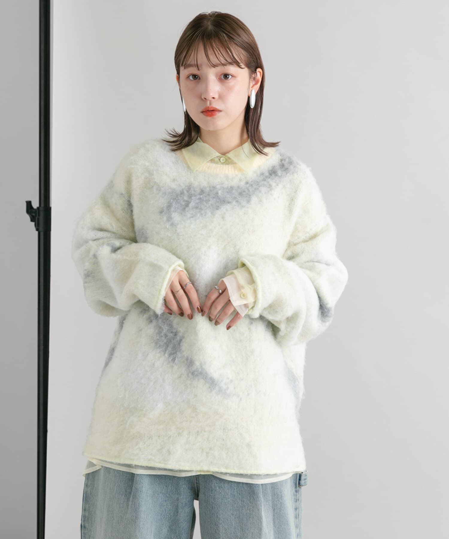  「ギャラクシーシャギーニット」|ニット・セーター|