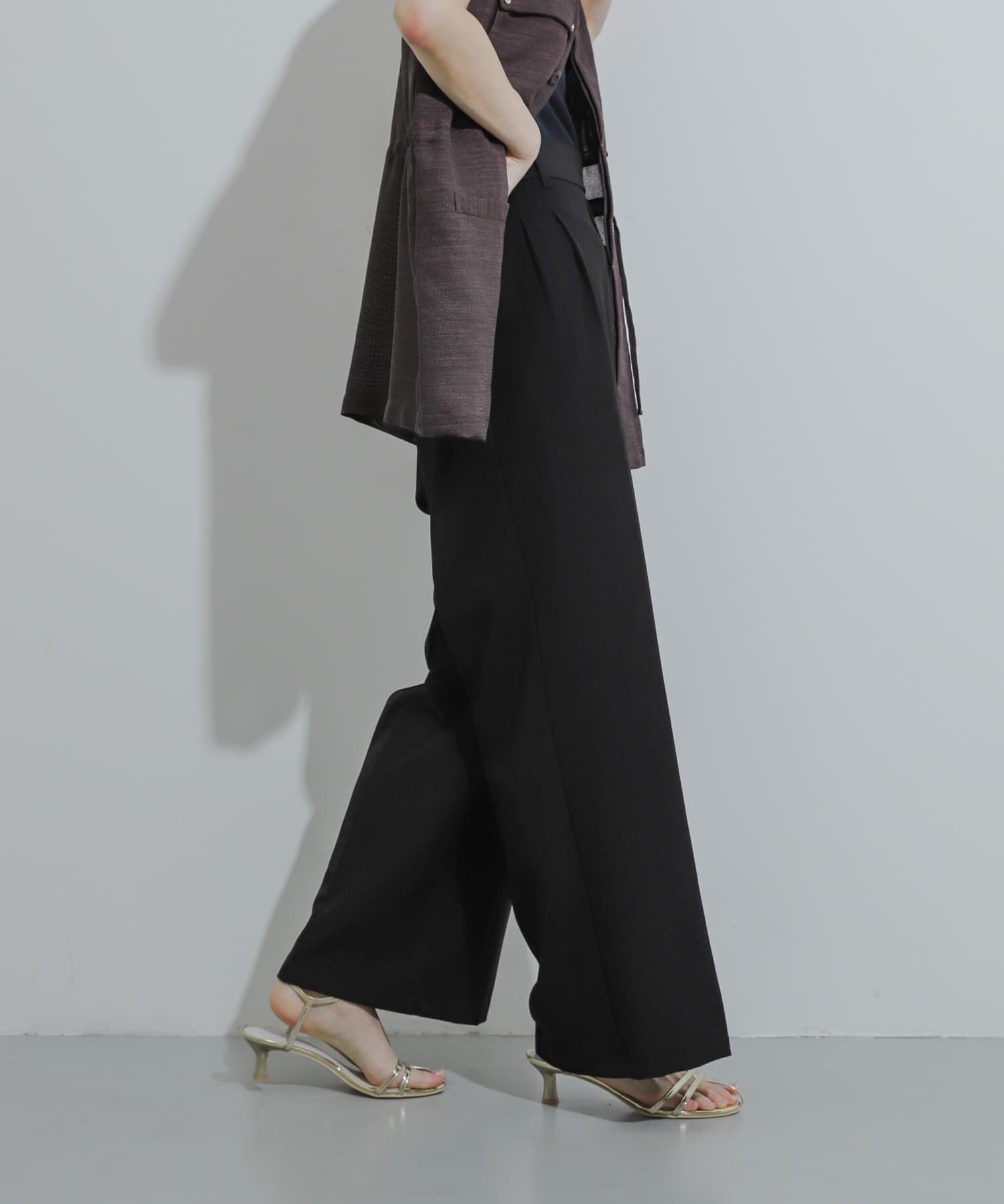 SENSE OF PLACE by URBAN RESEARCH「『一部WEB限定カラー』『TALLサイズ/WEB限定』ワイドイージーパンツ」|その他|