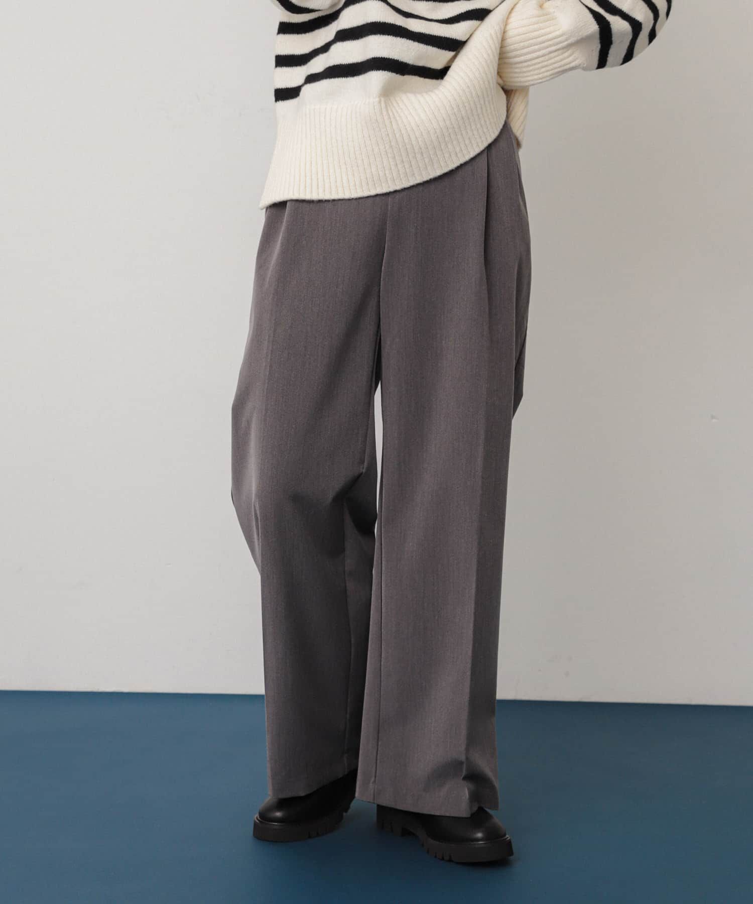 SENSE OF PLACE by URBAN RESEARCH「『一部WEB限定カラー』『TALLサイズ/WEB限定』ワイドイージーパンツ」|その他|グレー