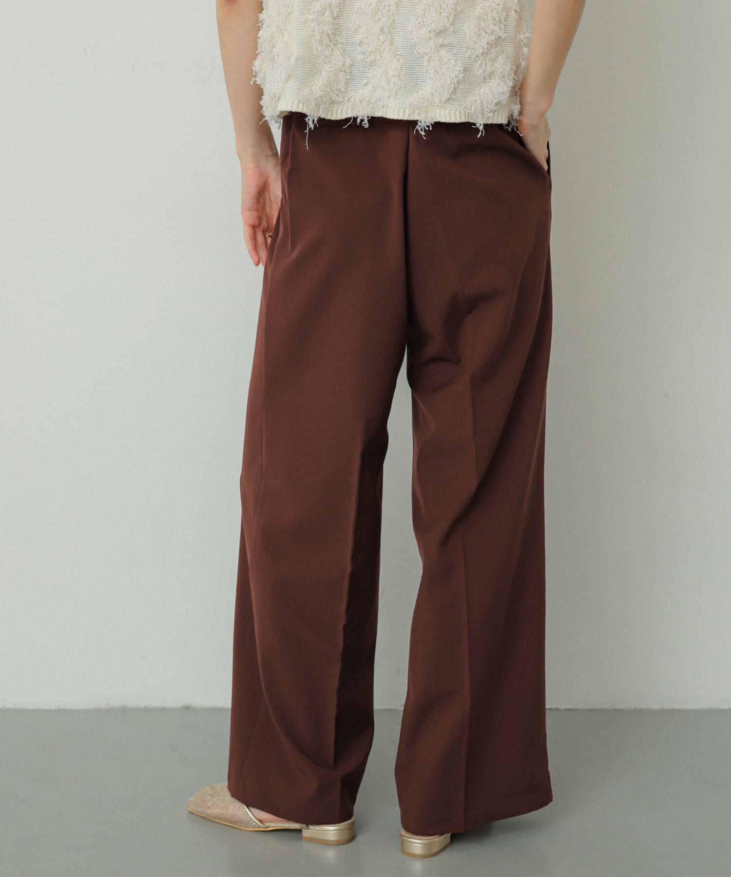 SENSE OF PLACE by URBAN RESEARCH「『一部WEB限定カラー』『TALLサイズ/WEB限定』ワイドイージーパンツ」|その他|