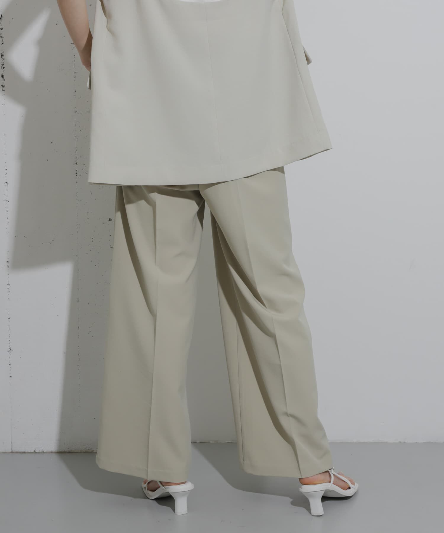 SENSE OF PLACE by URBAN RESEARCH「『一部WEB限定カラー』『TALLサイズ/WEB限定』ワイドイージーパンツ」|その他|