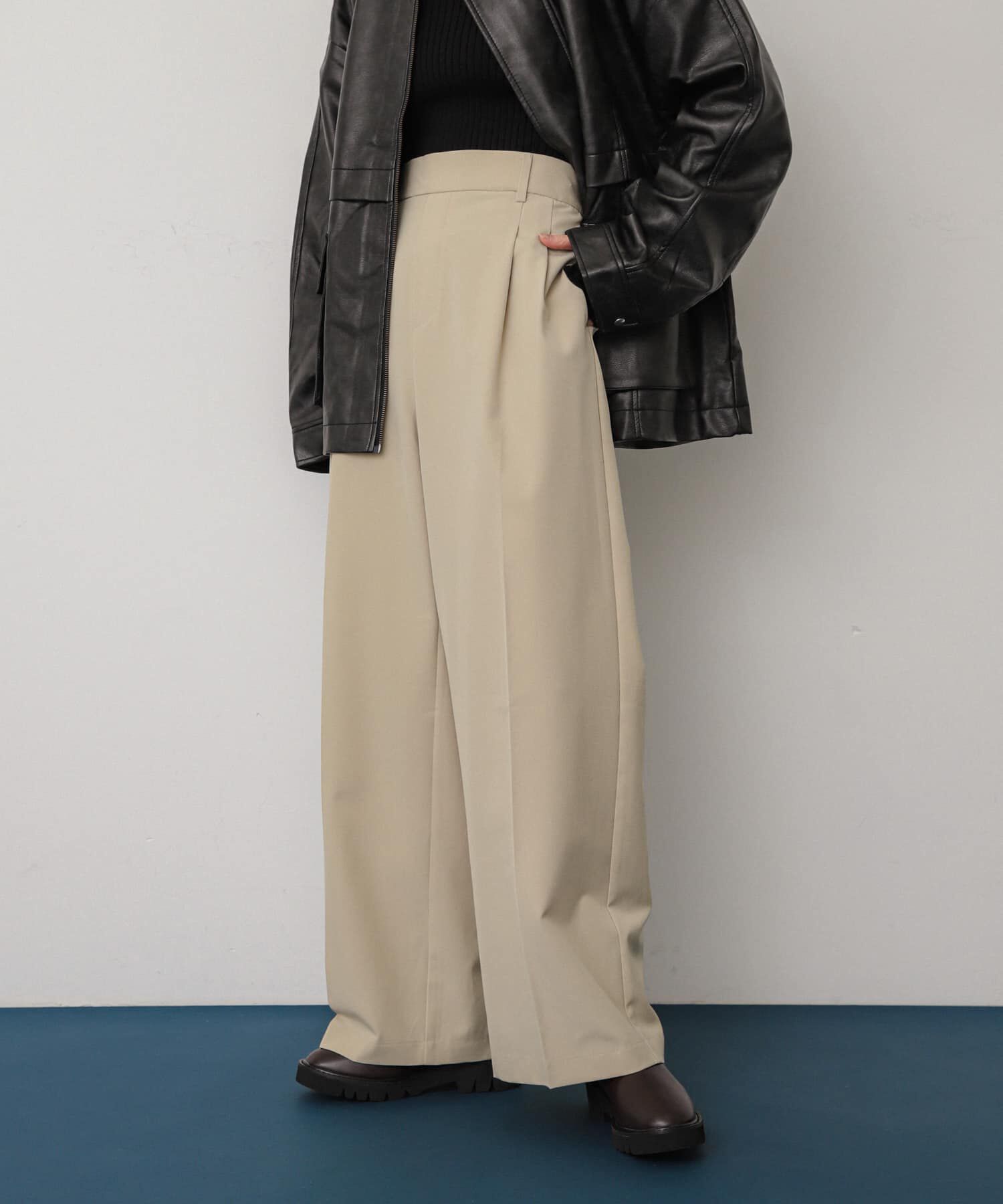 SENSE OF PLACE by URBAN RESEARCH「『一部WEB限定カラー』『TALLサイズ/WEB限定』ワイドイージーパンツ」|その他|