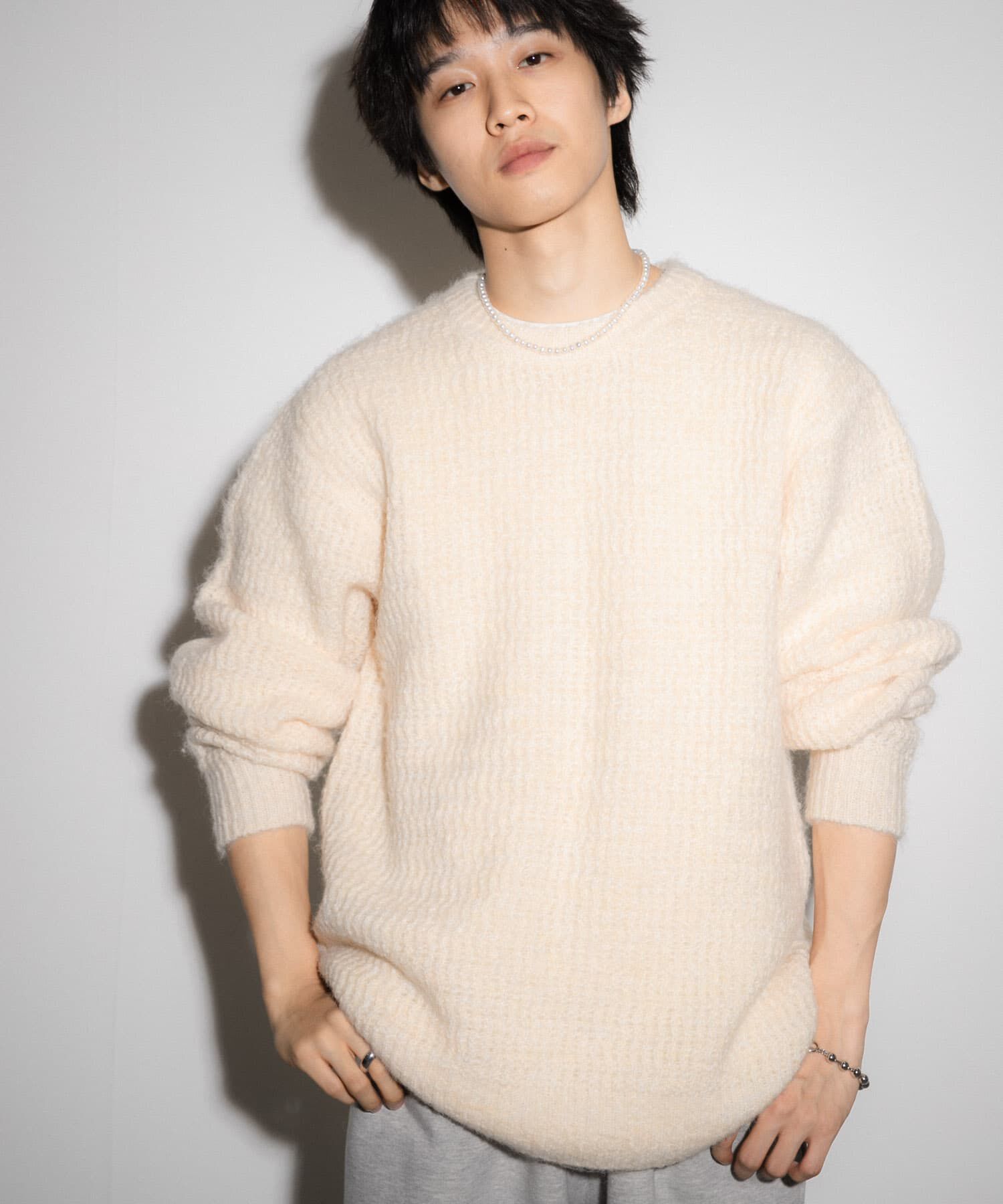 SENSE OF PLACE by URBAN RESEARCH「『ユニセックス』ローゲージカラーニット」|ニット・セーター|