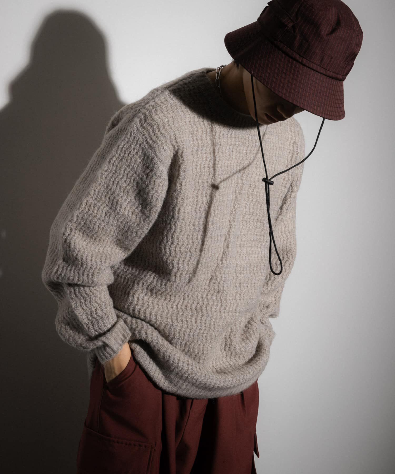 SENSE OF PLACE by URBAN RESEARCH「『ユニセックス』ローゲージカラーニット」|ニット・セーター|