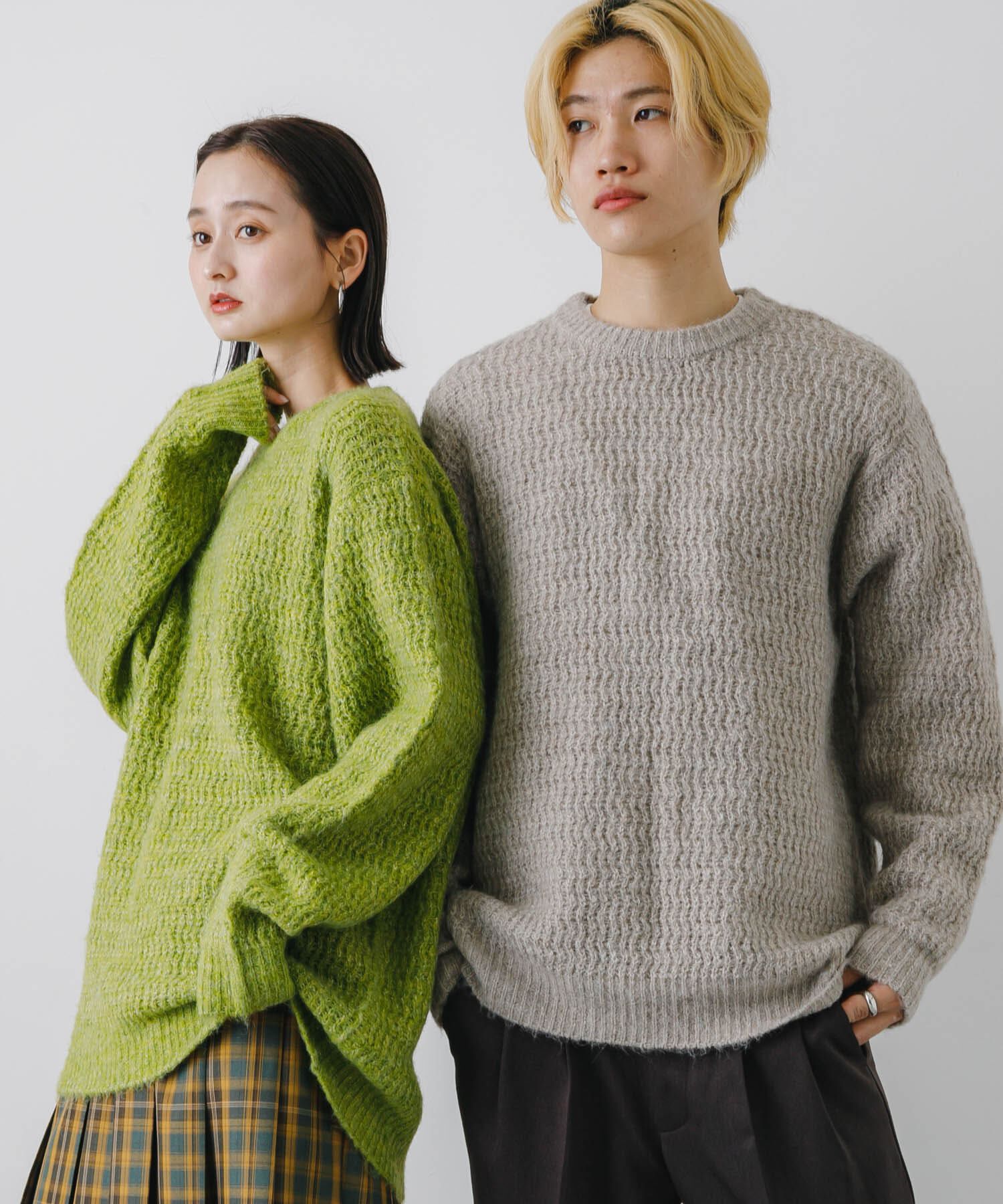 SENSE OF PLACE by URBAN RESEARCH「『ユニセックス』ローゲージカラーニット」|ニット・セーター|