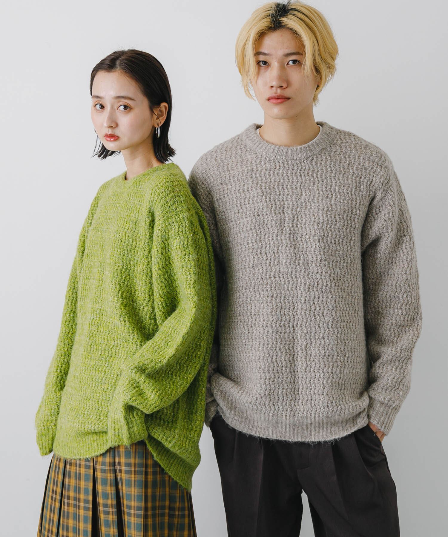 SENSE OF PLACE by URBAN RESEARCH「『ユニセックス』ローゲージカラーニット」|ニット・セーター|