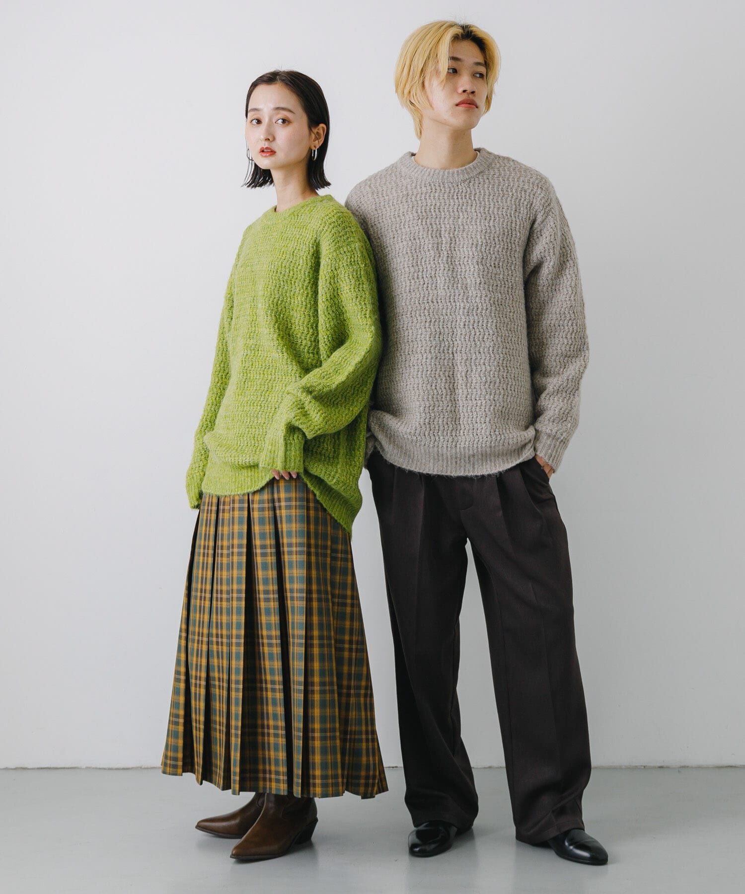 SENSE OF PLACE by URBAN RESEARCH「『ユニセックス』ローゲージカラーニット」|ニット・セーター|