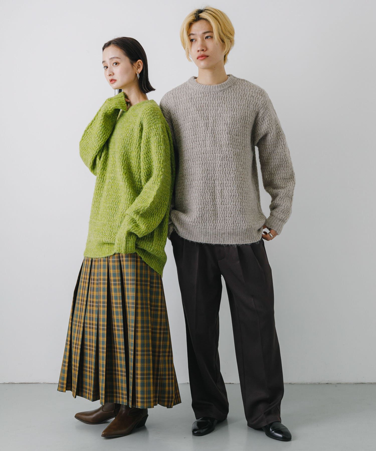 SENSE OF PLACE by URBAN RESEARCH「『ユニセックス』ローゲージカラーニット」|ニット・セーター|