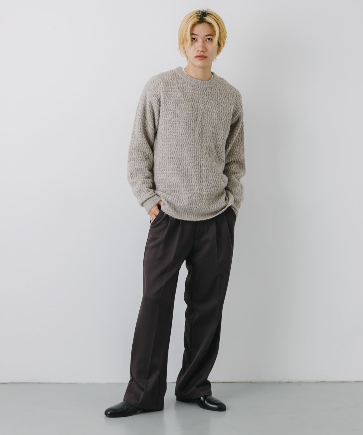 SENSE OF PLACE by URBAN RESEARCH「『ユニセックス』ローゲージカラーニット」|ニット・セーター|