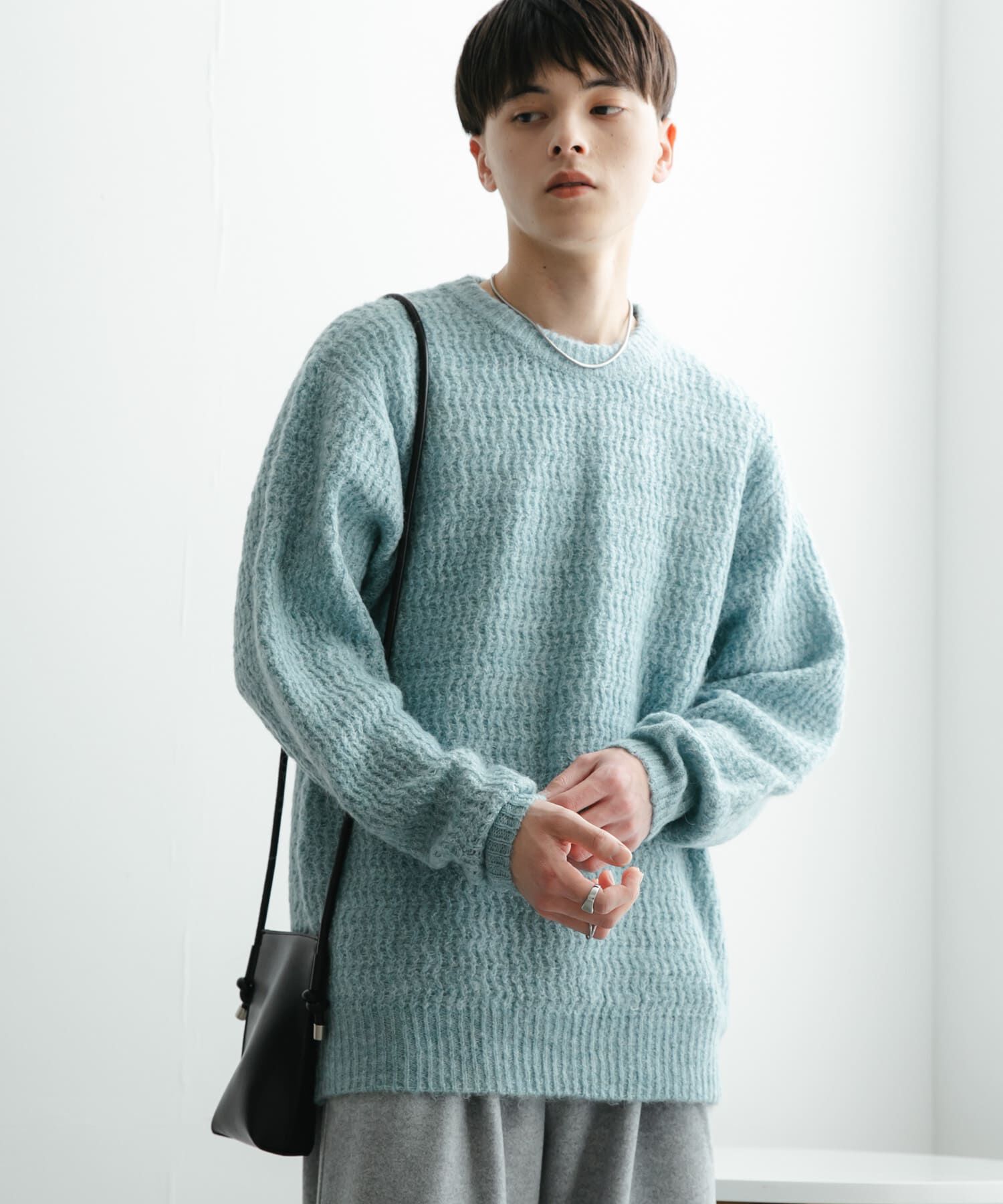 SENSE OF PLACE by URBAN RESEARCH「『ユニセックス』ローゲージカラーニット」|ニット・セーター|