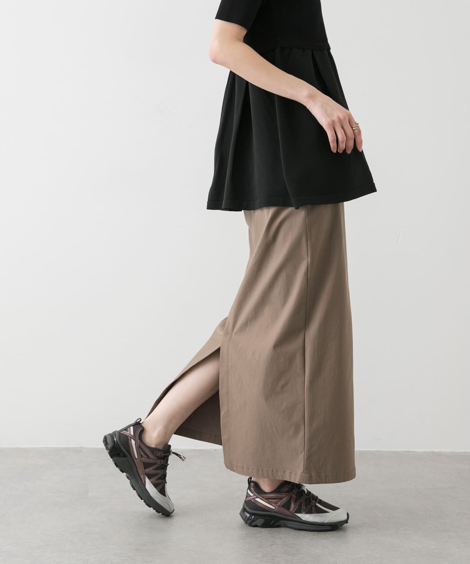 SENSE OF PLACE by URBAN RESEARCH「『WEB/一部店舗限定サイズ』ストレッチサスツキハイウエストスカート」|スカート|