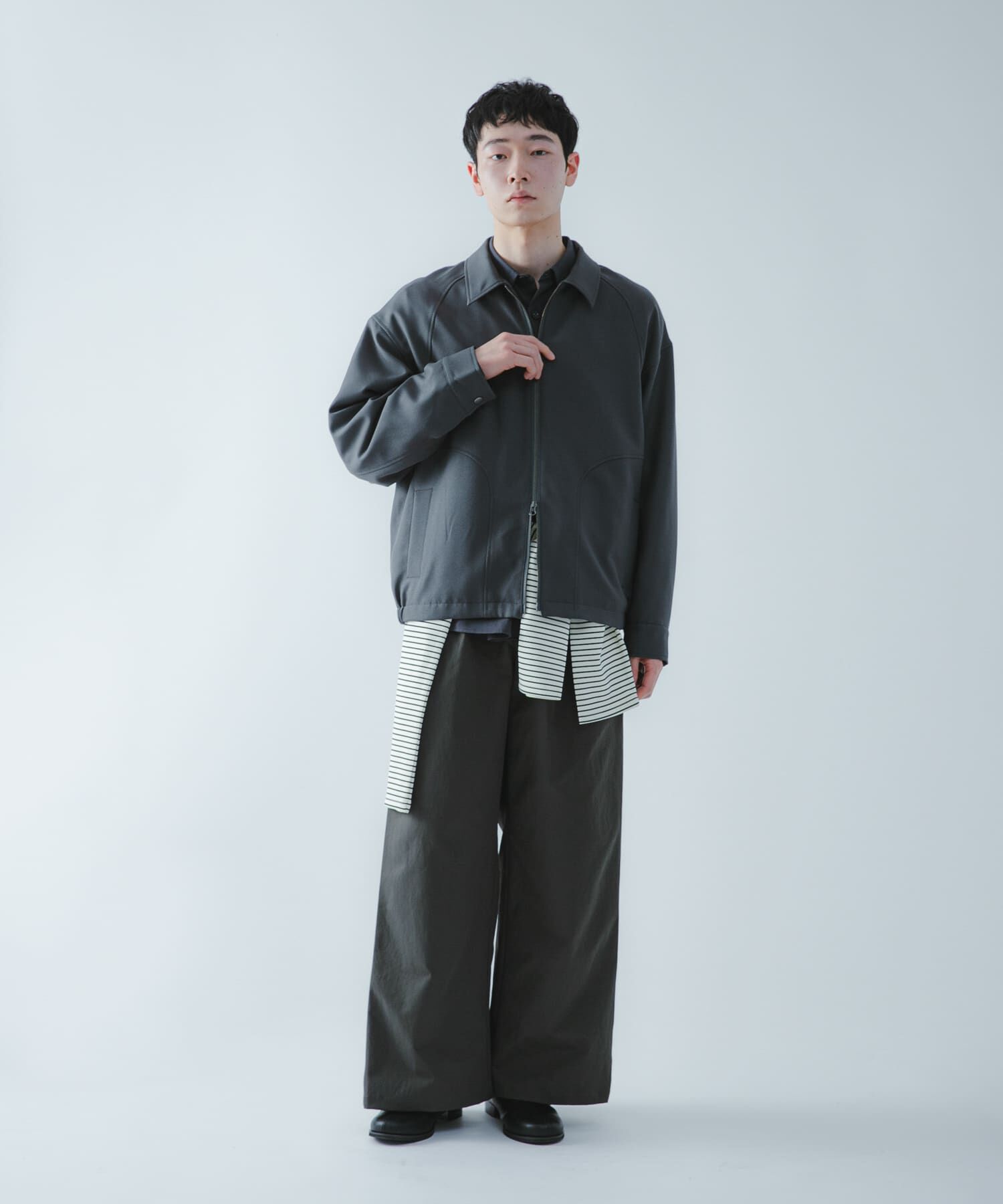 SENSE OF PLACE by URBAN RESEARCH「『撥水/防花粉』SKINProofジップブルゾン」|ブルゾン・スタジャン|