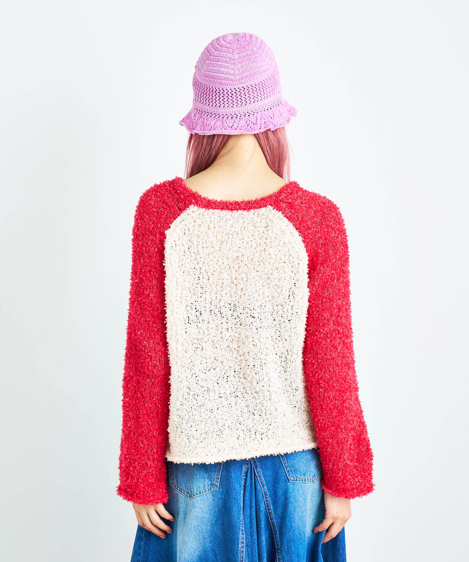 SENSE OF PLACE by URBAN RESEARCH「ANNA SUI NYC　フラッグヤーンANニットプルオーバー」|ニット・セーター|