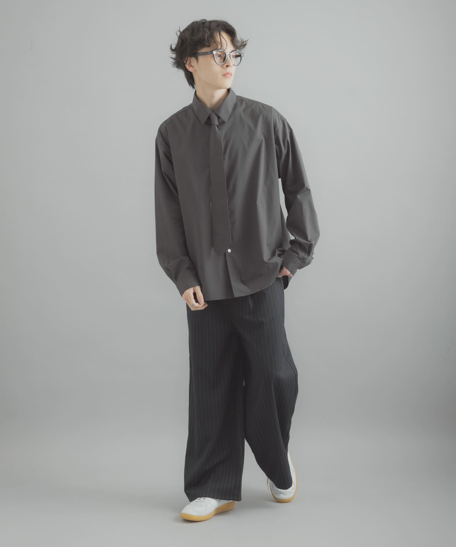 SENSE OF PLACE by URBAN RESEARCH「レギュラーカラーネクタイシャツ」|シャツ・ブラウス|