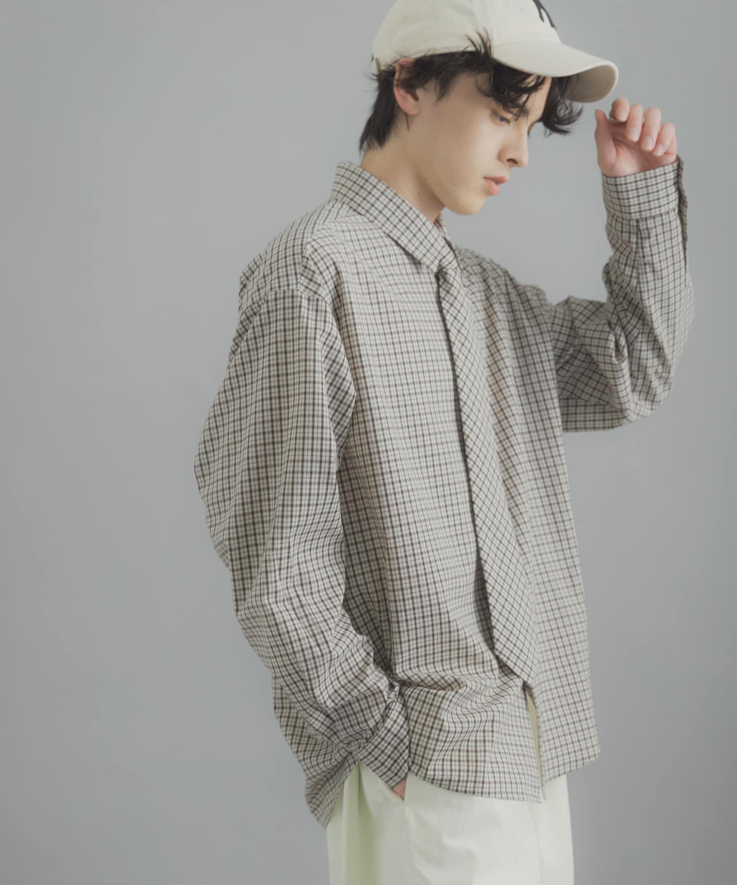 SENSE OF PLACE by URBAN RESEARCH「レギュラーカラーネクタイシャツ」|シャツ・ブラウス|