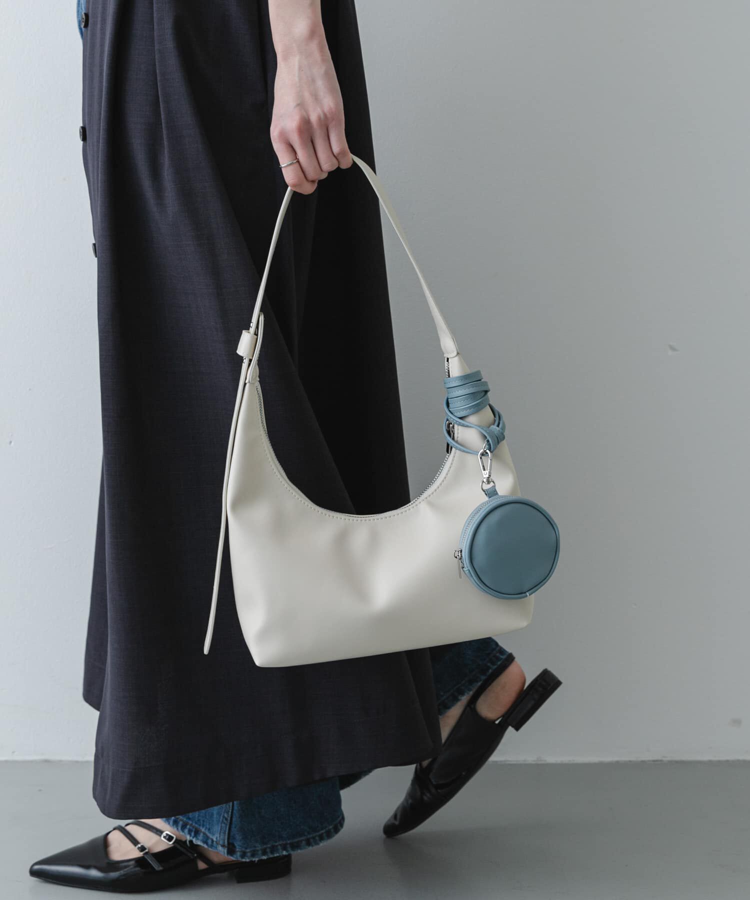 SENSE OF PLACE by URBAN RESEARCH「ラウンドポーチツキバッグ」|ハンドバッグ|