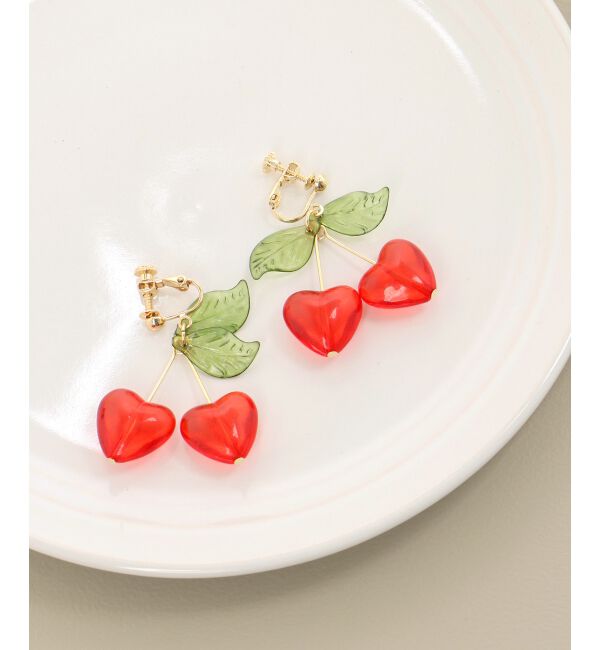  「ガーリーモチーフイヤリング」|イヤリング|