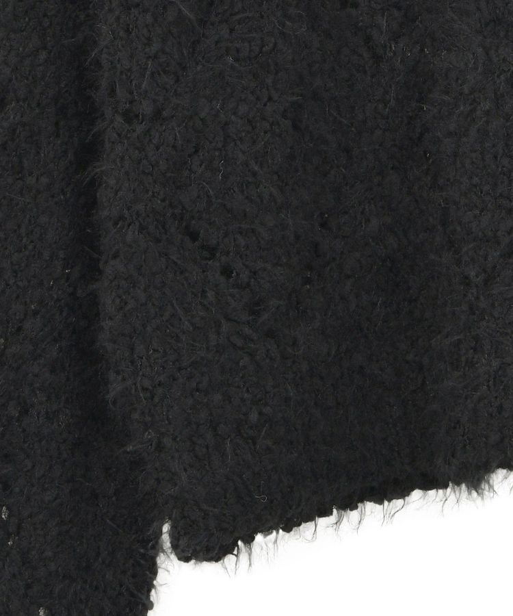 earth music&ecology「シャギーミックス透かしハート柄ニット」|ニット・セーター|