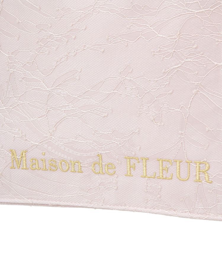 Maison de FLEUR「レースフリルハンドルスクエアトートSバッグ」|トートバッグ|