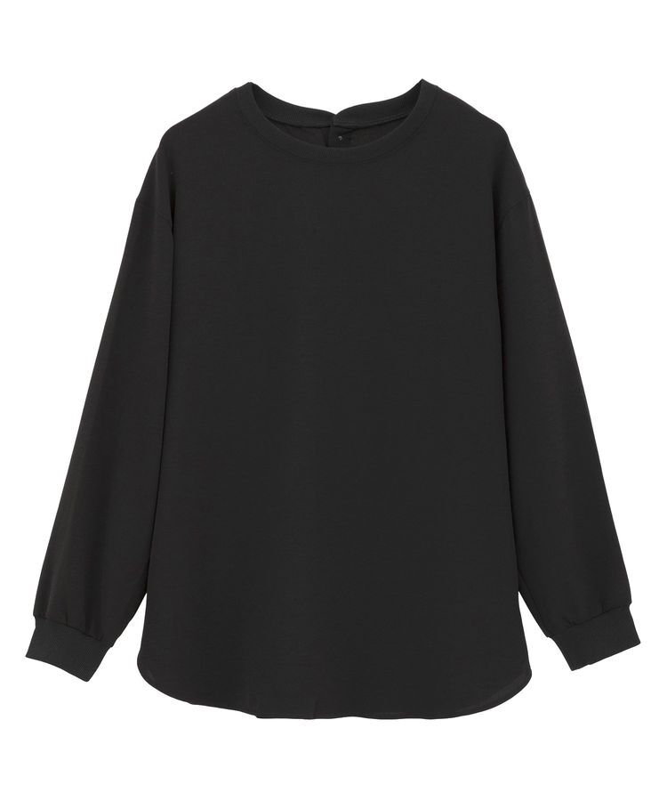 YECCA VECCA「リブMIXジョーゼットブラウス」|シャツ・ブラウス|