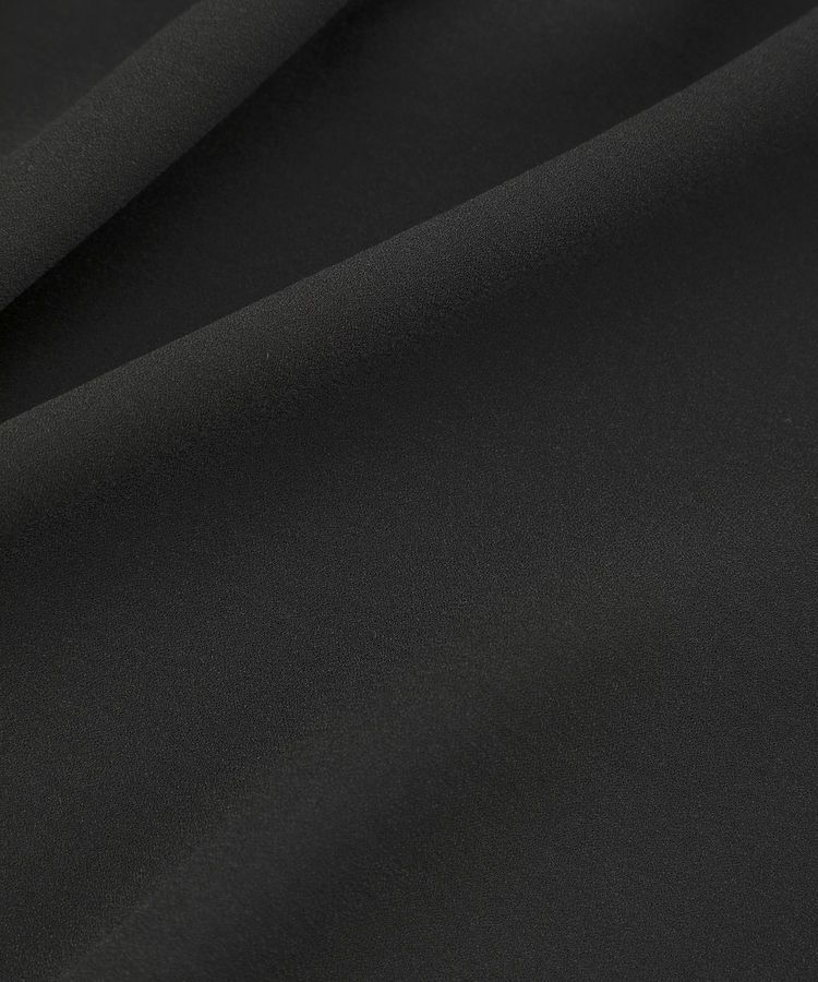 YECCA VECCA「リブMIXジョーゼットブラウス」|シャツ・ブラウス|