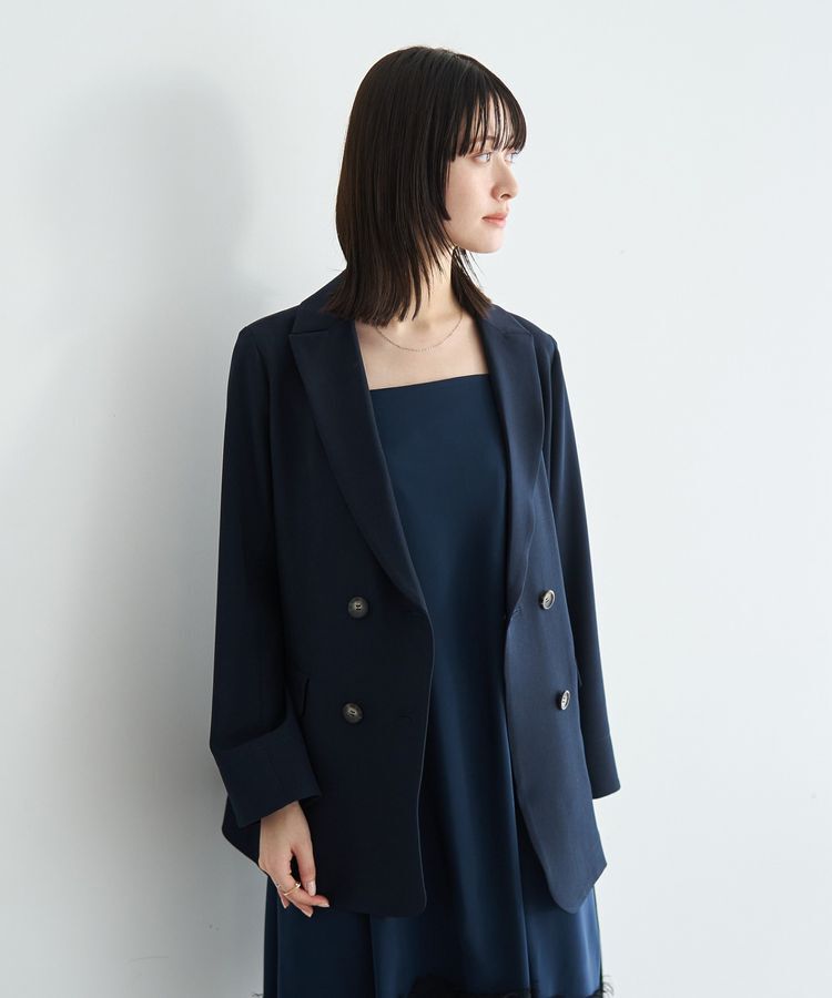YECCA VECCA「ダブルブレストジャケット」|テーラードジャケット|