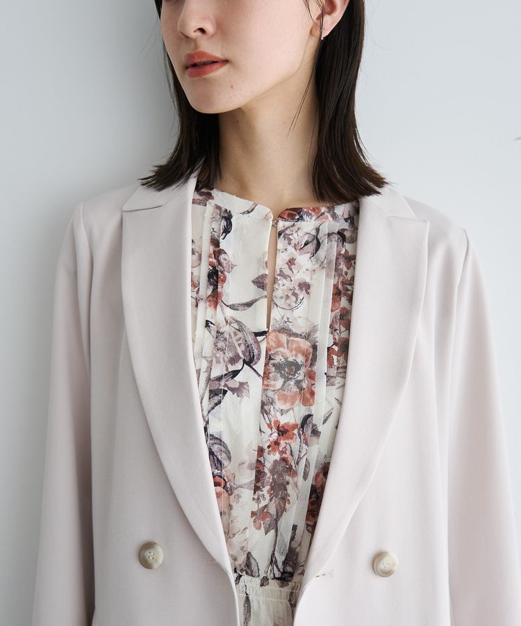 YECCA VECCA「ダブルブレストジャケット」|テーラードジャケット|