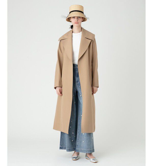 LOULOU WILLOUGHBY「【LOULOU WILLOUGHBY】ギャバビッグシルエットコート」|その他|