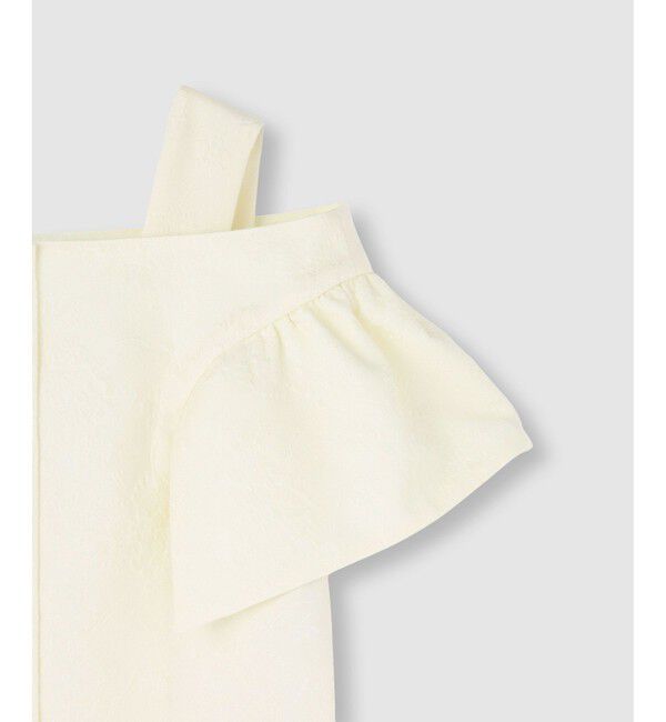 LOULOU WILLOUGHBY「【LOULOU WILLOUGHBY】フラワージャガードミニワンピース」|ワンピース|