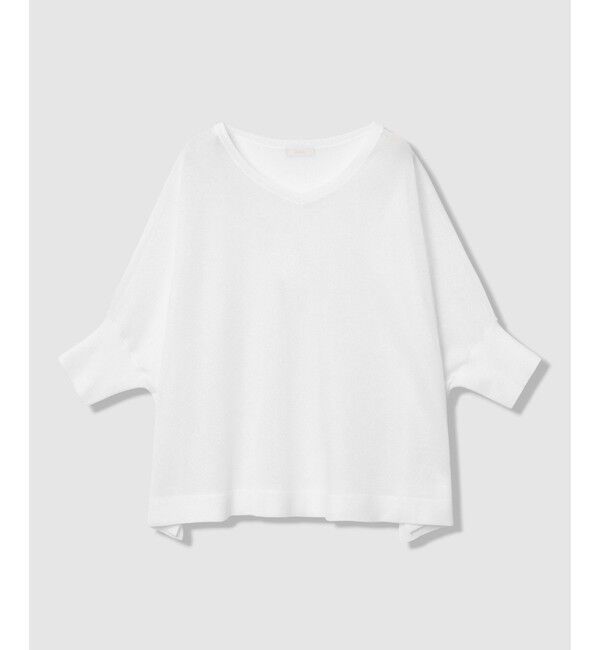 allureville「シャイニーシアープルオーバー」|ニット・セーター|