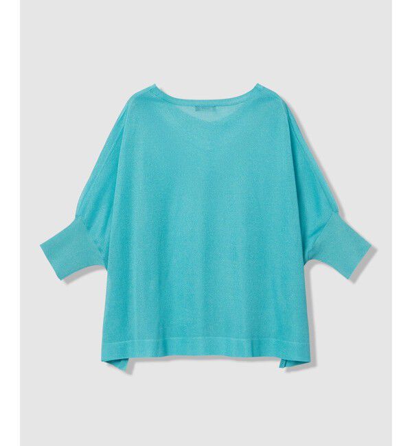 allureville「シャイニーシアープルオーバー」|ニット・セーター|