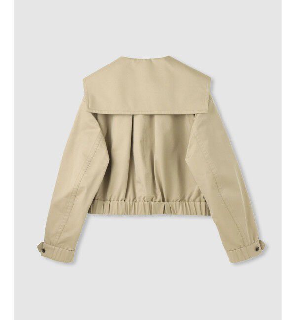 LOULOU WILLOUGHBY「【LOULOU WILLOUGHBY】シャンブレーツイルマリンブルゾン」|ブルゾン・スタジャン|