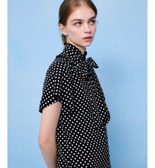 LOULOU WILLOUGHBY「◇【LOULOU WILLOUGHBY】デシンドットフレアスリーブブラウス」|その他|