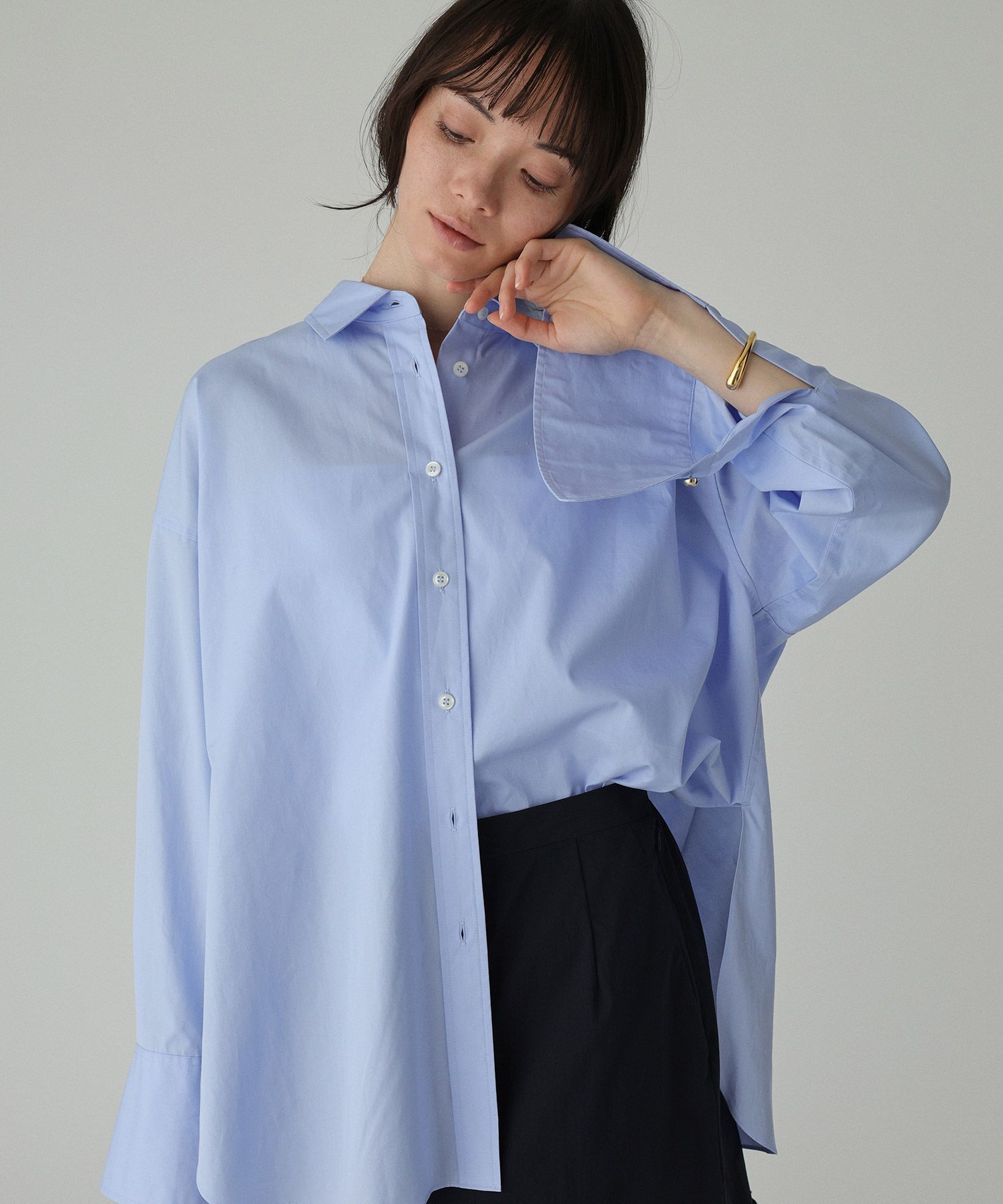 BABYLONE「コットンオーバーシャツ」|シャツ・ブラウス|ｻｯｸｽ