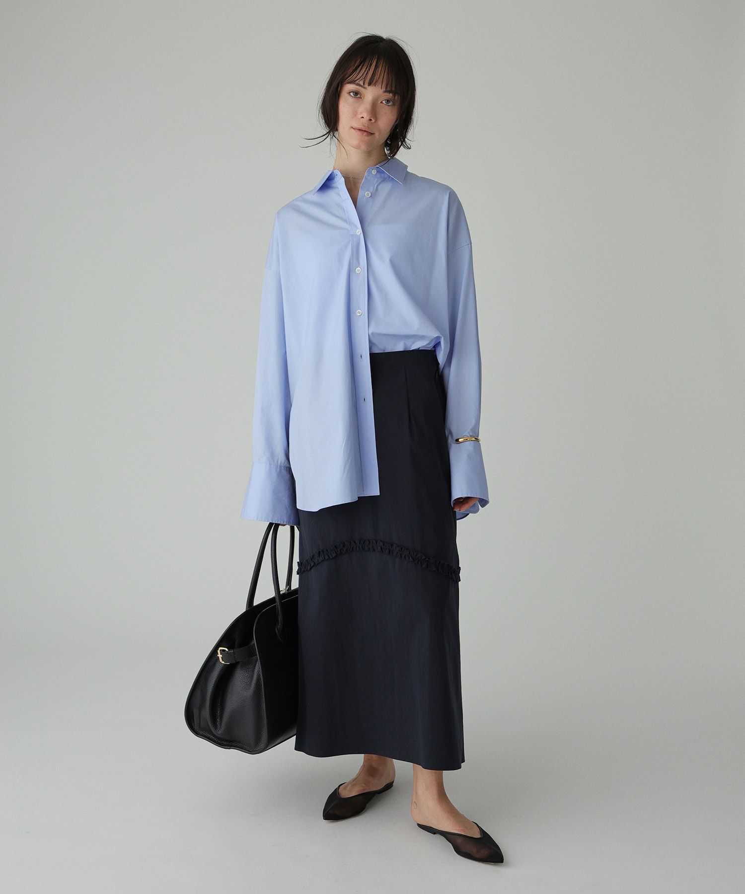 BABYLONE「コットンオーバーシャツ」|シャツ・ブラウス|