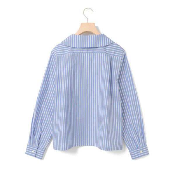 MidiUmi「MidiUmi スカーフライクショートシャツ」|シャツ・ブラウス|