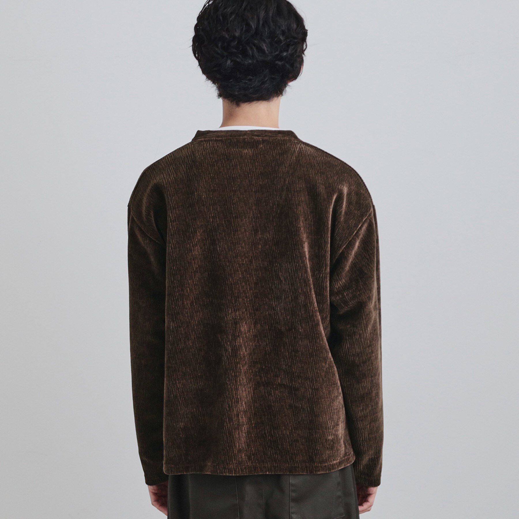 tk.TAKEO KIKUCHI「モールニットソーVカーディガン」|カーディガン|