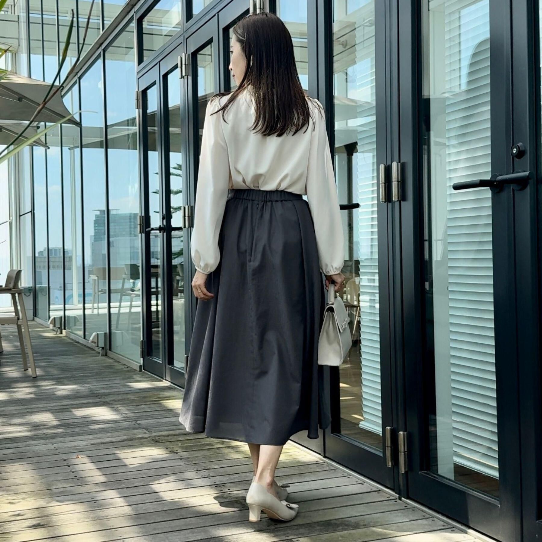 Couture broach「【大人可愛い・通勤】ピンタックレースブラウス」|シャツ・ブラウス|